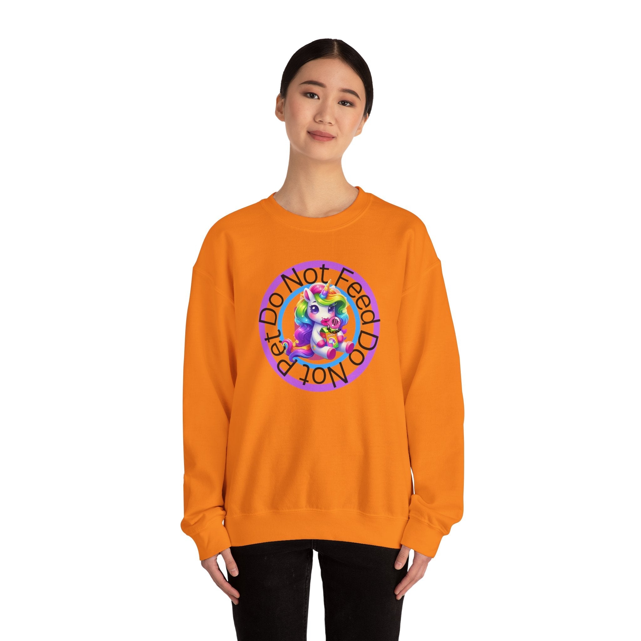Pet Unicorn Sweatshirt Unisex Heavy Blend™ Crewneck Sweatshirt